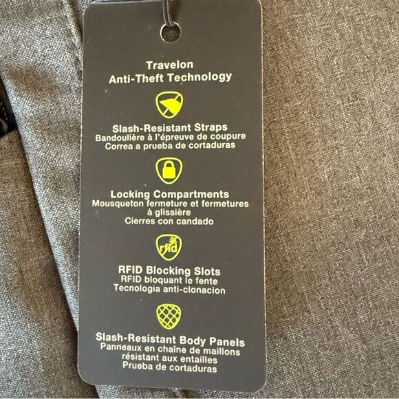 NEW With Tags Travelon Anti-Theft Urban Collection Sling Bag RFID - Picture 11 of 12